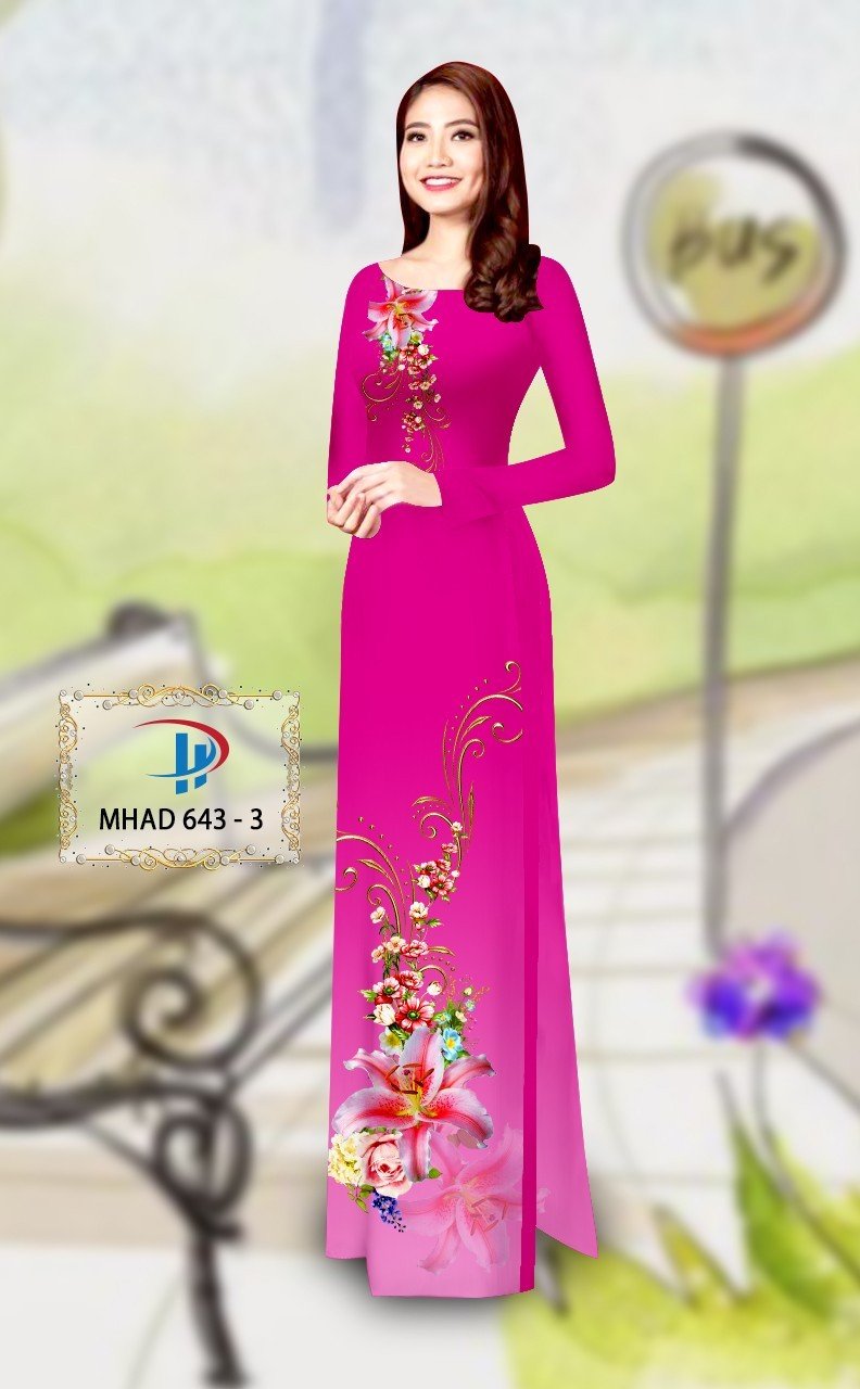 Vải áo dài hoa ly MHAD 643 16 vai-ao-dai-hoa-ly-tlad3229