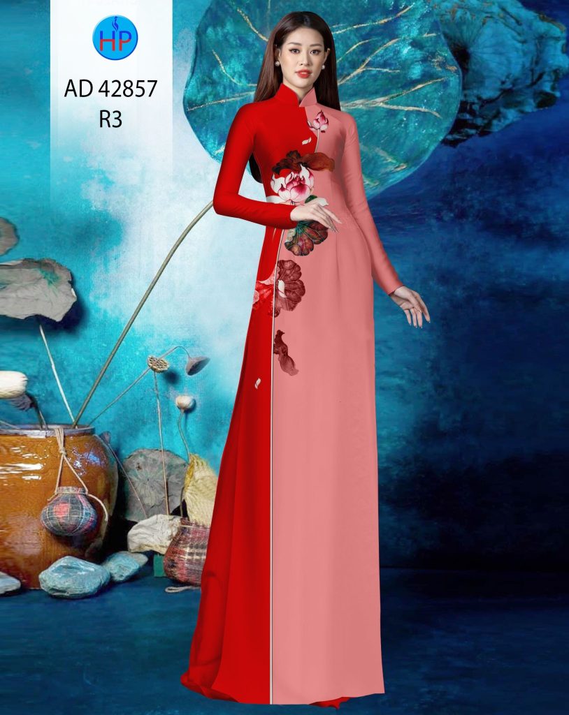 Vải áo dài vẽ Hoa Sen 8 vai-ao-dai-ve-hoa-sen