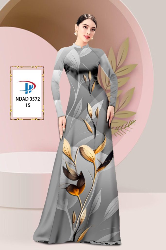 Vải áo dài hoa cây lá ndad 3572 15 mau-vai-ao-dai-cay-la-mcad3520