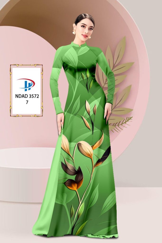 Vải áo dài hoa cây lá ndad 3572 22 mau-vai-ao-dai-cay-la-mcad3520