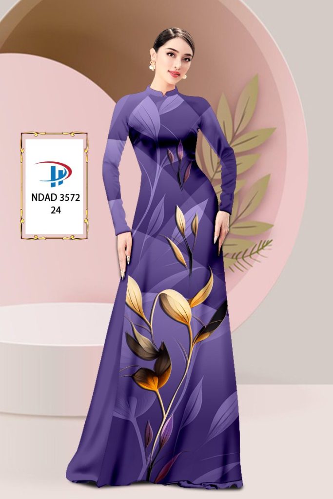 Vải áo dài hoa cây lá ndad 3572 4 vai-ao-dai-hoa-cay-la-ndad-3572