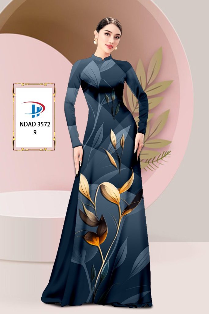 Vải áo dài hoa cây lá ndad 3572 25 mau-vai-ao-dai-cay-la-mcad3520