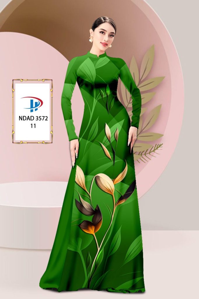 Vải áo dài hoa cây lá ndad 3572 20 vai-ao-dai-hoa-cay-la