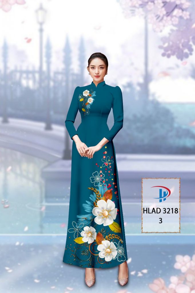 Vải áo dài Hoa Trên Hoa Dưới đẹp mẫu mới ra hlad 3218 mau-vai-ao-dai-hoa-tren-hoa-duoi