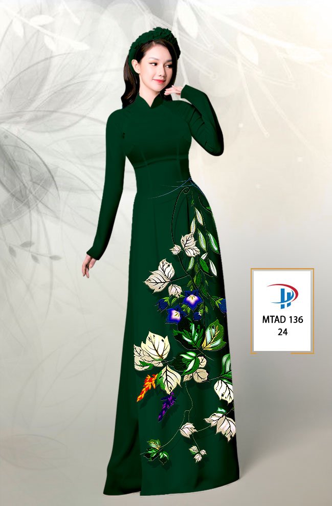 vải áo dài hoa cây lá ưa thích tìm kiếm nhiều mtad 136 vai-ao-dai-dep-in-hoa-la