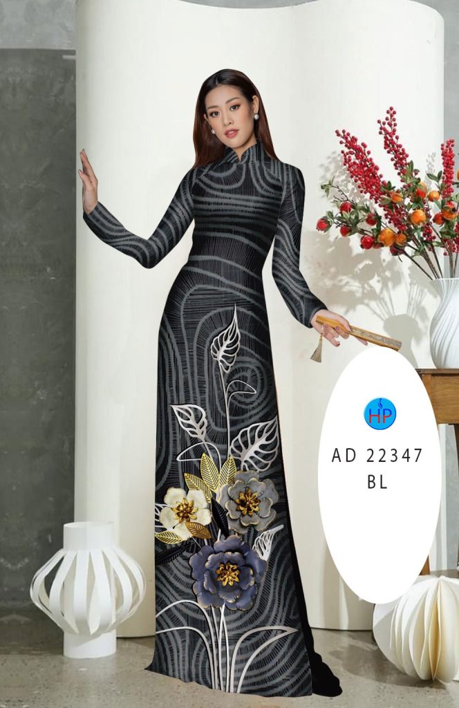 vai-ao-dai-hoa-cay-la