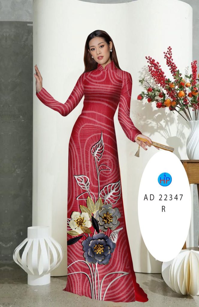 vai-ao-dai-hoa-cay-la