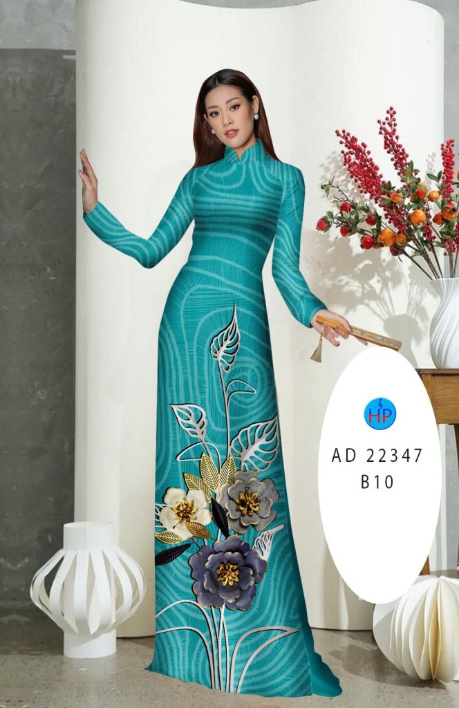 vai-ao-dai-hoa-cay-la