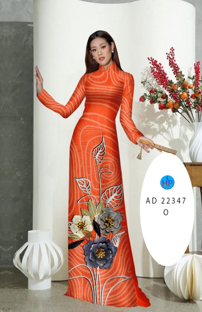 vai-ao-dai-hoa-cay-la