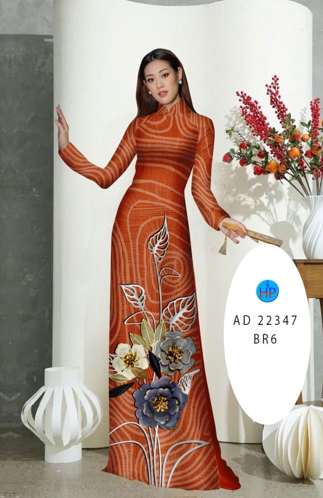 vai-ao-dai-hoa-cay-la