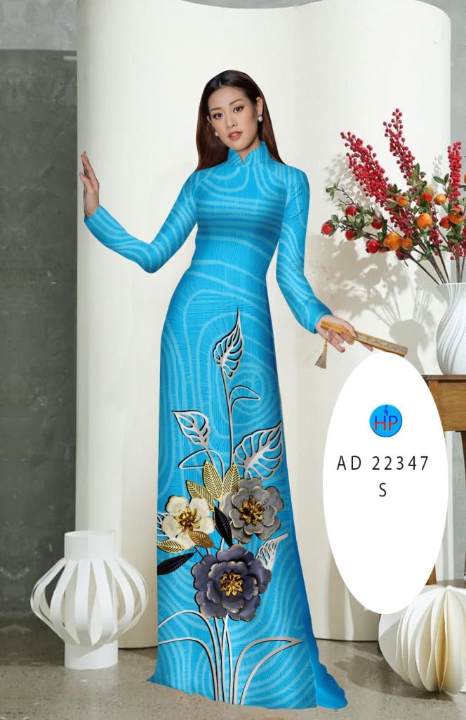 vai-ao-dai-hoa-cay-la
