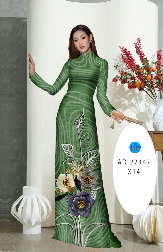 vai-ao-dai-hoa-cay-la