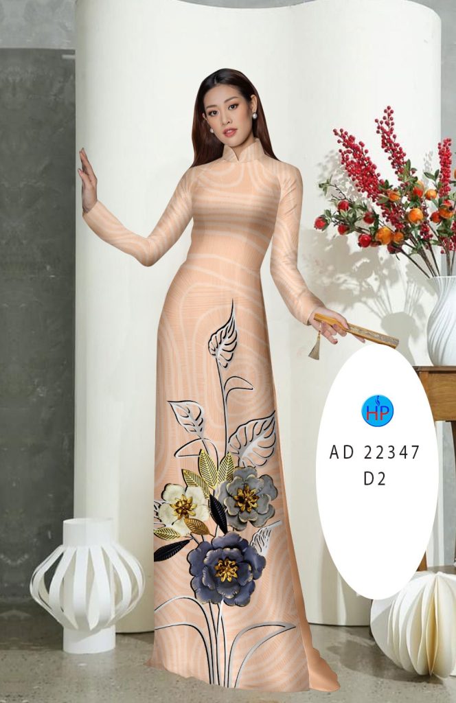 vai-ao-dai-hoa-cay-la