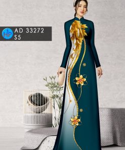 vai-ao-dai-hoa-la