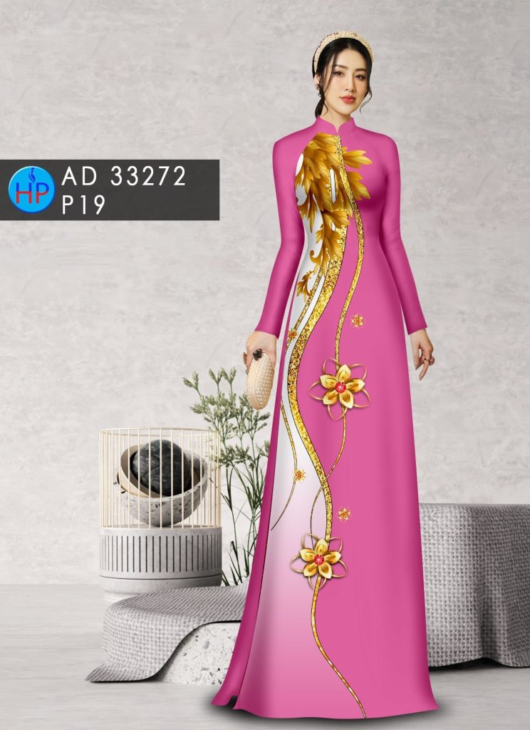 Vải áo dài hoa cây lá ad 33272 7 vai-ao-dai-hoa-la