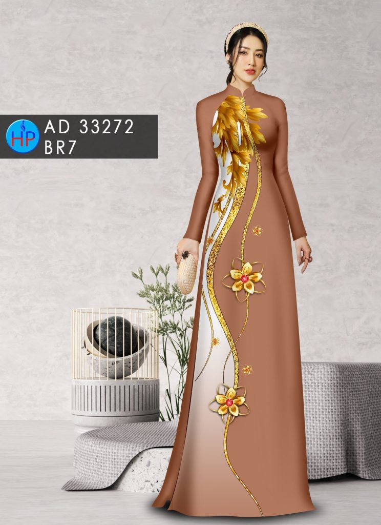 Vải áo dài hoa cây lá ad 33272 19 vai-ao-dai-hoa-la