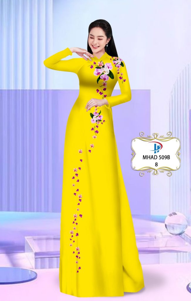 Vải áo dài Hoa Lan MHAD 5098 7 vai-ao-dai-hoa-lan