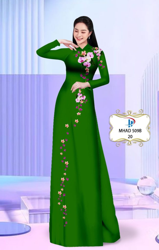 Vải áo dài Hoa Lan MHAD 5098 18 vai-ao-dai-hoa-lan
