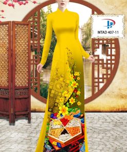 vai-ao-dai-hoa-mai