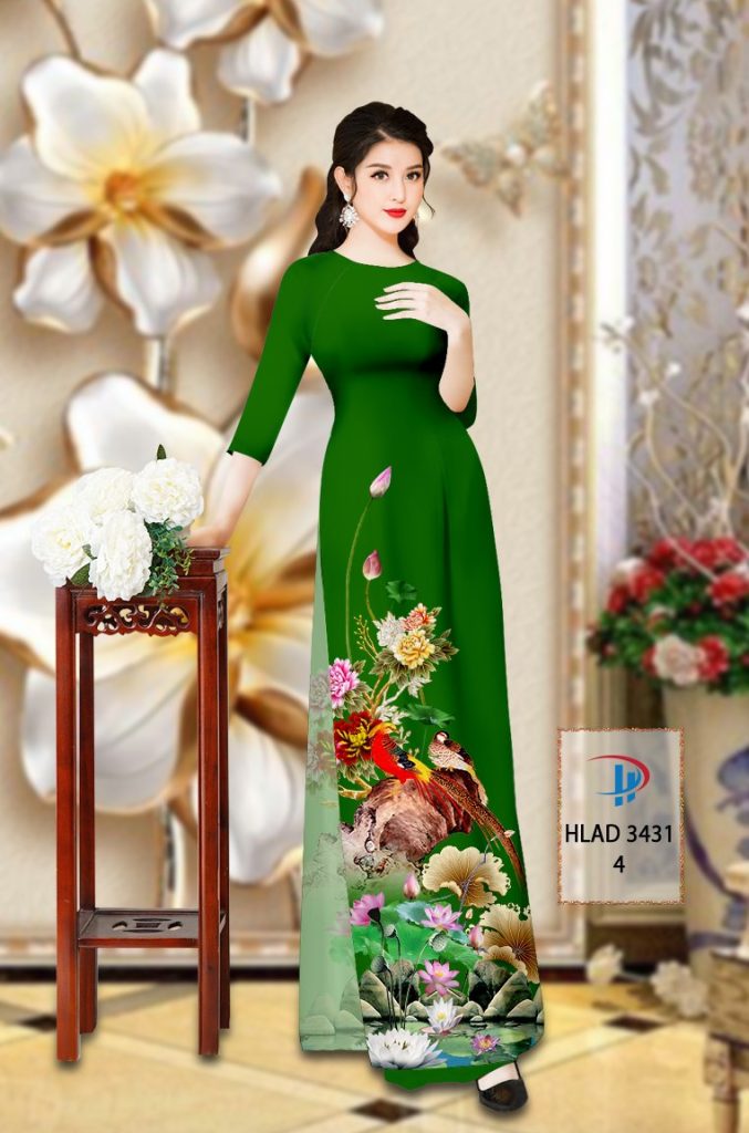vai-ao-dai-hoa-sen