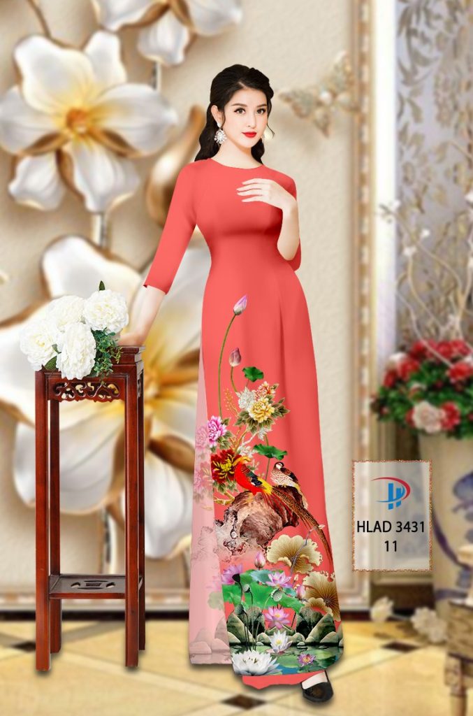 vai-ao-dai-hoa-sen