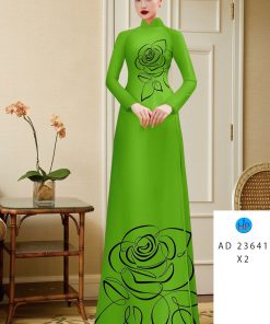 vai-ao-dai-in-3d-hoa-hong