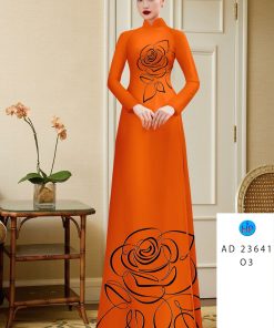 vai-ao-dai-in-3d-hoa-hong
