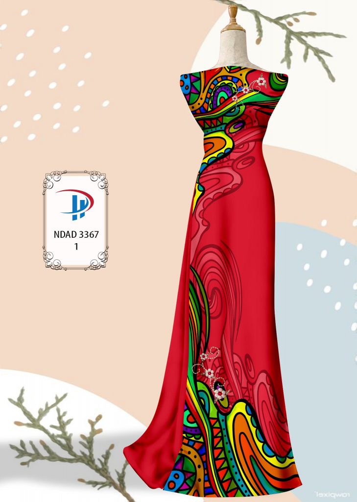 Vải áo dài hình Hoa Văn xem nhiều hiện nay ndad 3367 vai-ao-dai-in-3d-hoa-van