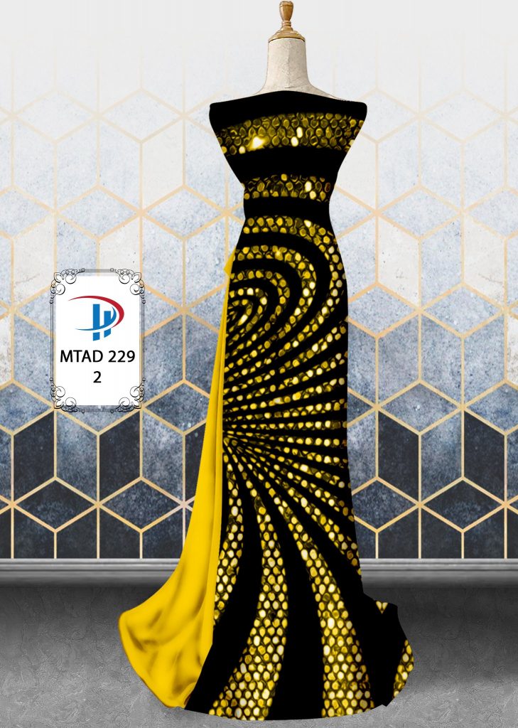 Vải áo dài chấm bi mẫu mới ra mtad 229 vai-ao-dai-in-cham-bi-mcad3599
