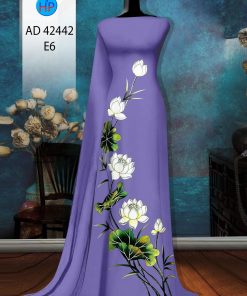 vai-ao-dai-in-hinh-hoa-sen