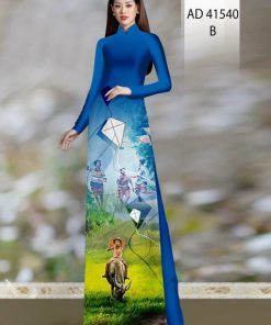 vai-ao-dai-phong-canh