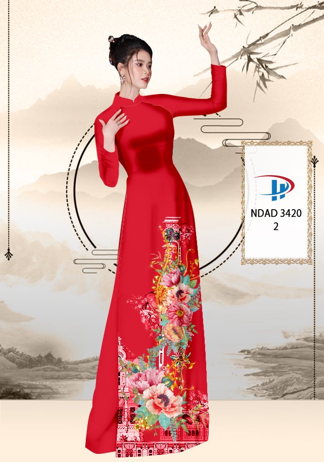 Vải áo dài Phong Cảnh xem nhiều ndad 3420 vai-ao-dai-2021-phong-canh