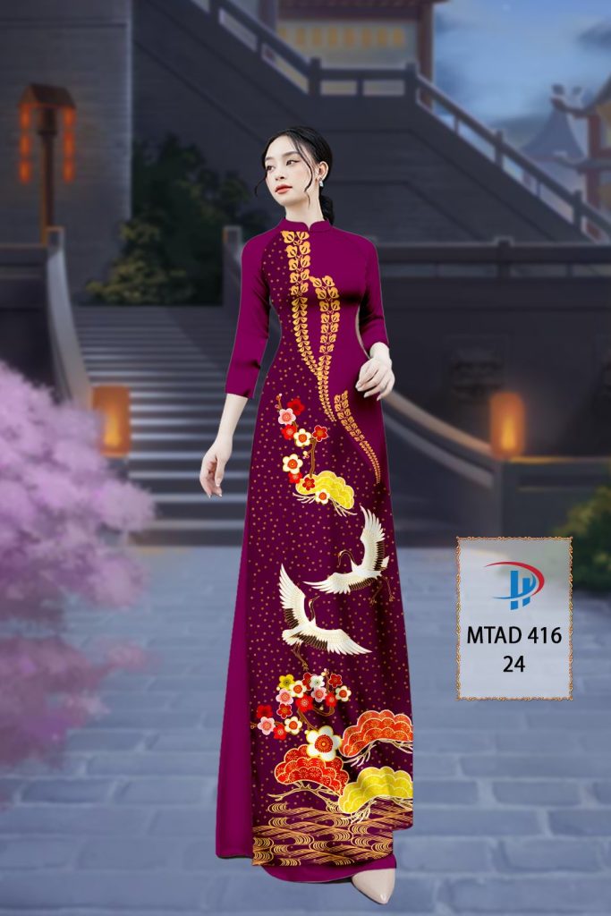 vai-ao-dai-chim-cong-co