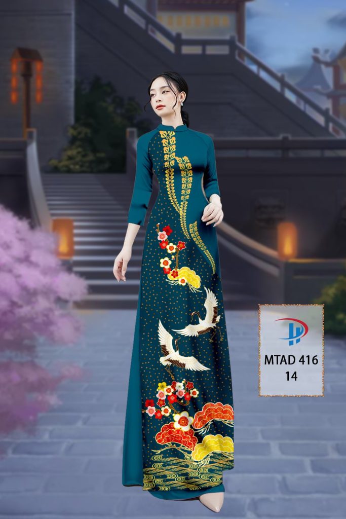 vai-ao-dai-chim-cong-co
