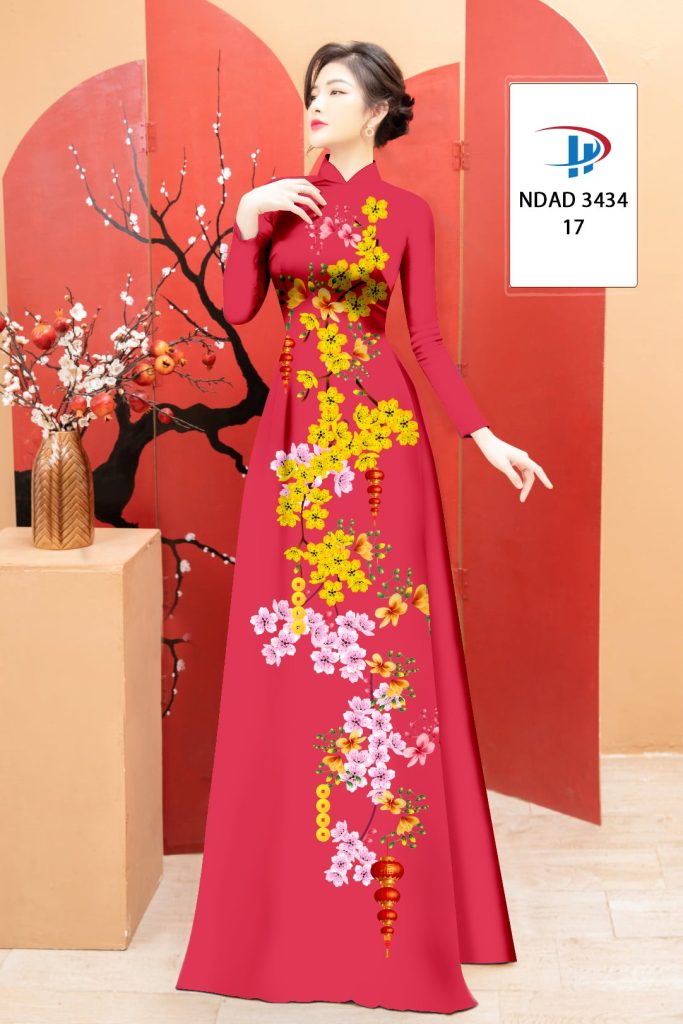 vai-ao-dai-hoa-mai 