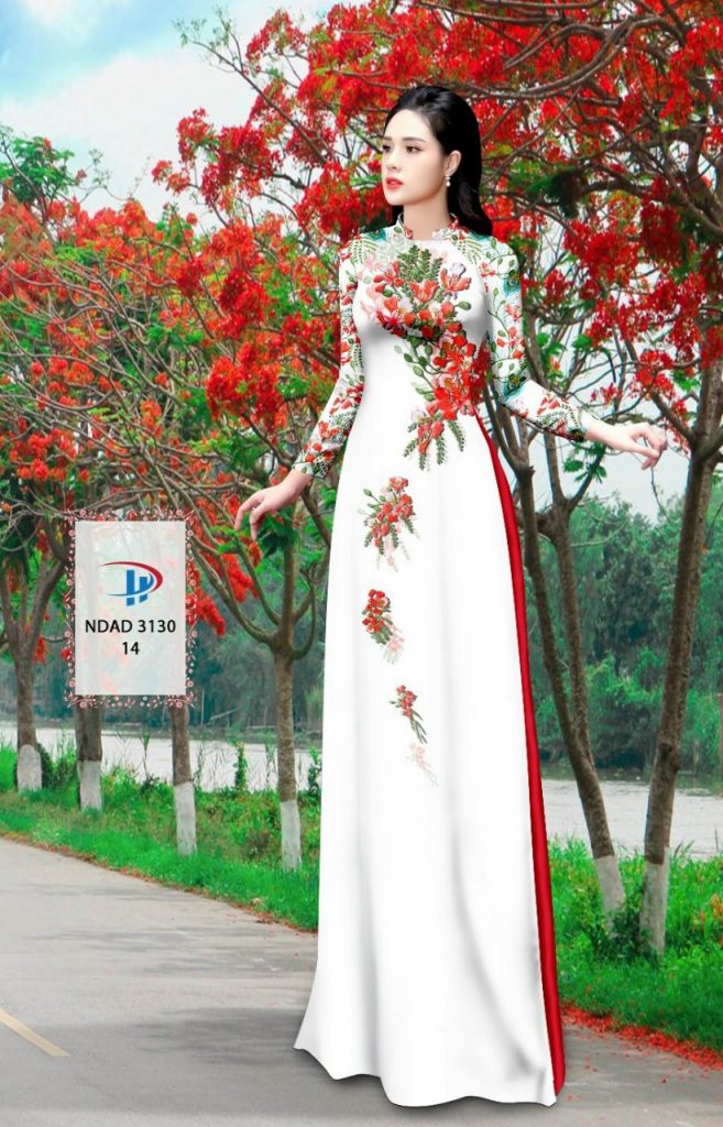 Vải áo dài Hoa Phượng mới ra tháng này ndad 3130 BST-18-Vai-ao-dai-Hoa-Phuong