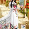 vai-ao-dai-gam-hoa-hong