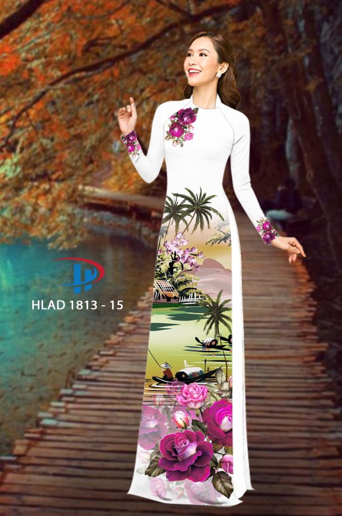vai-ao-dai-tranh-son-thuy
