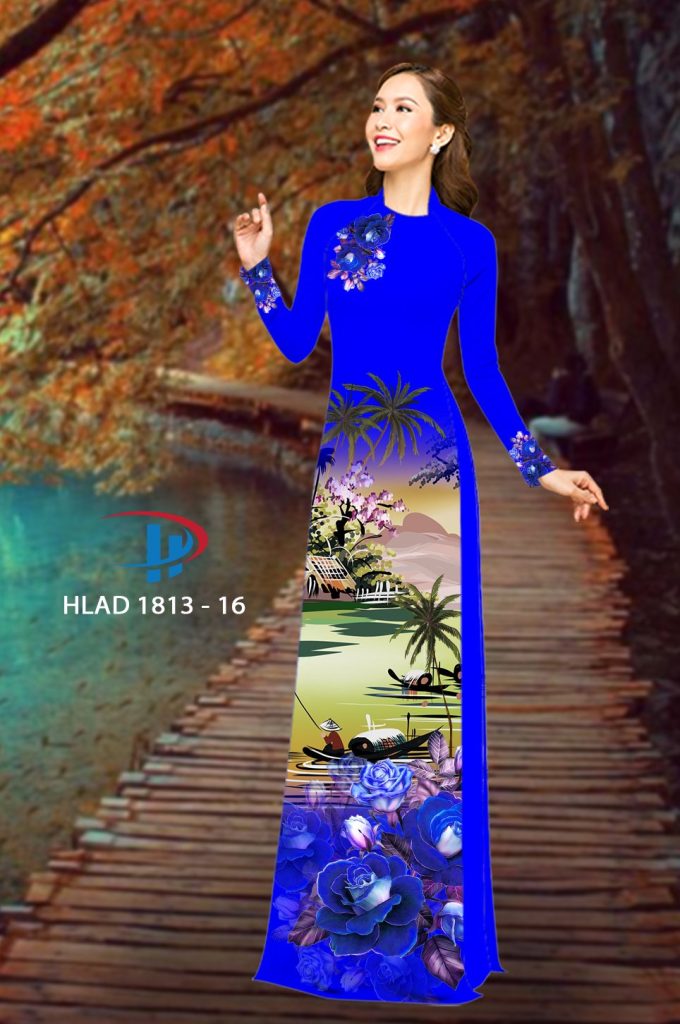 vai-ao-dai-tranh-son-thuy