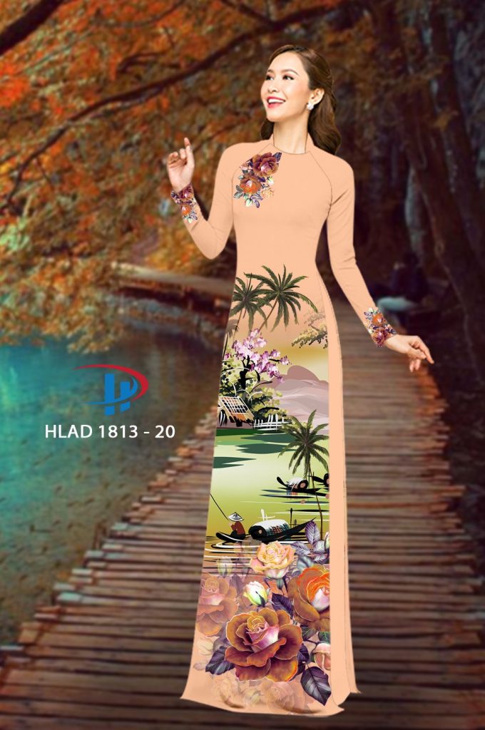 vai-ao-dai-tranh-son-thuy