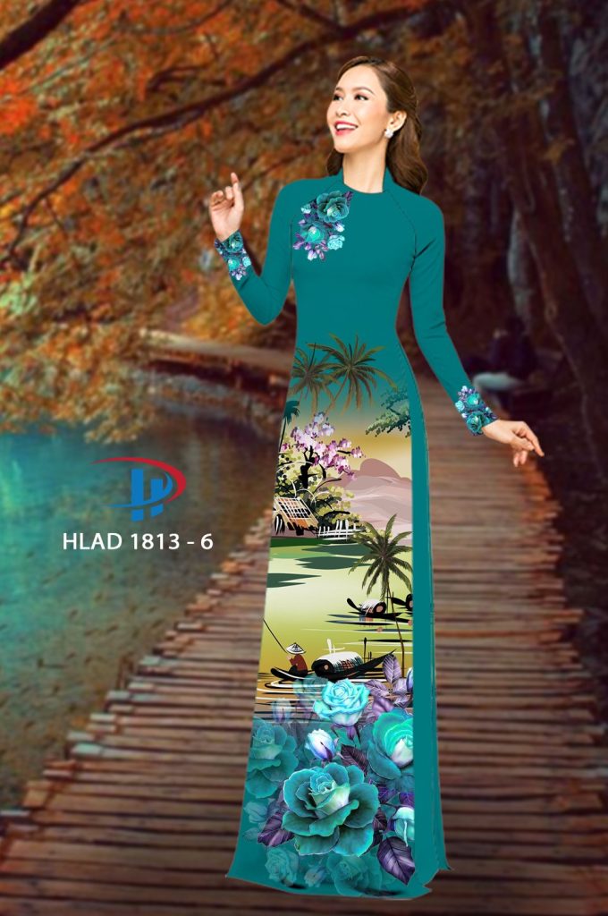 vai-ao-dai-tranh-son-thuy
