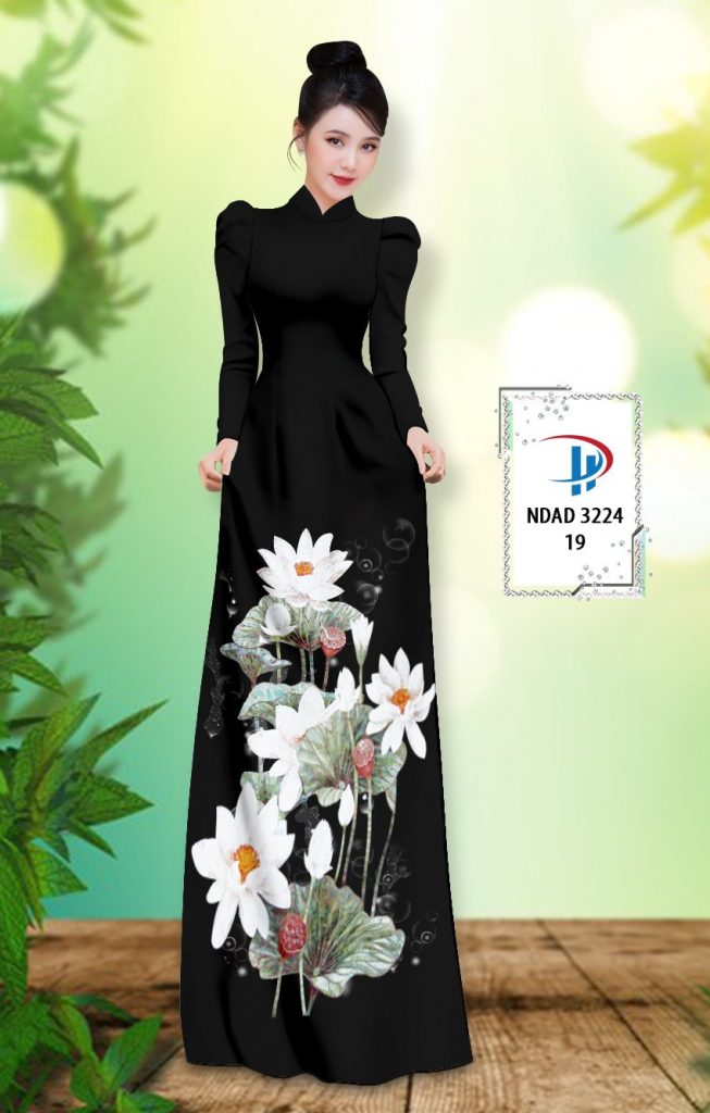 Vai-ao-dai-hoa-sen-trang