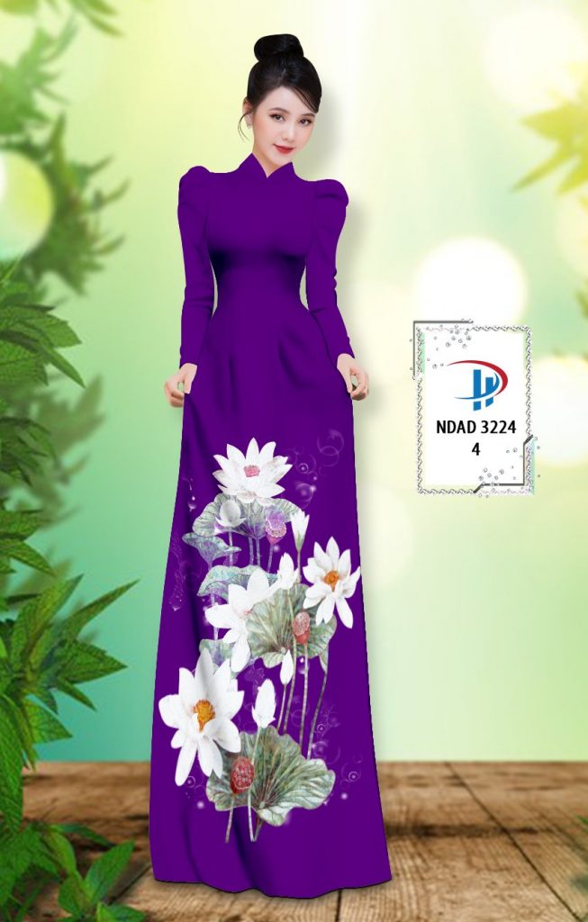 Vai-ao-dai-hoa-sen-trang