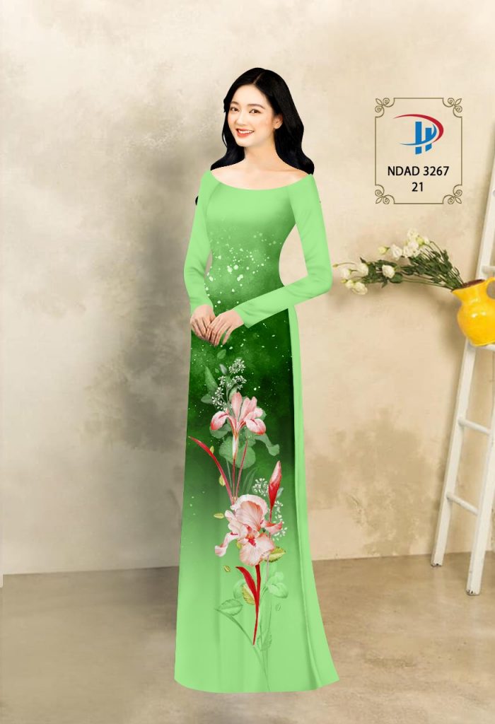Vải áo dài Hoa Chân NDAD 3267 2 vai-ao-dai-hoa-chan-ndad-3267