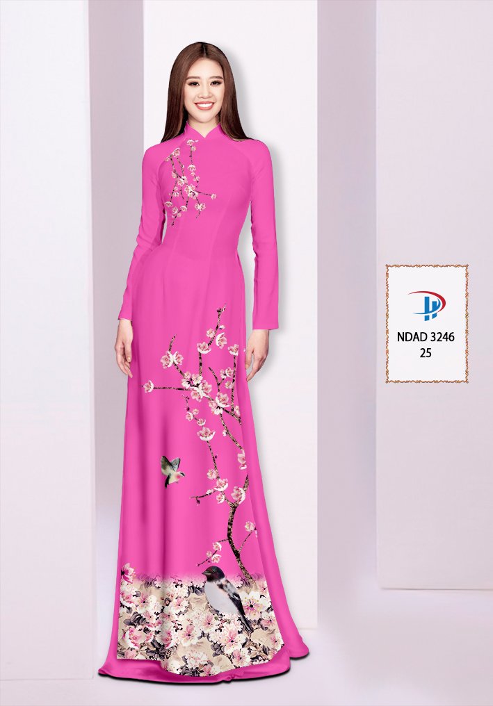 Vải áo dài Hoa Đào NDAD 3246 4 vai-ao-dai-hoa-dao-ndad-3246