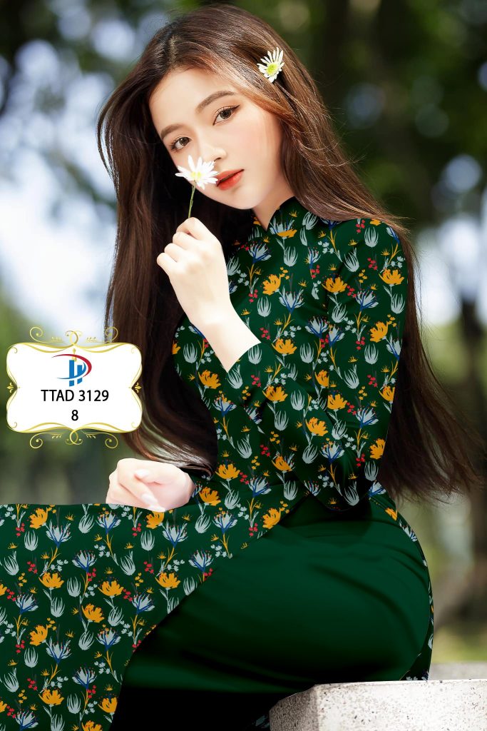 Vải áo dài hoa nhỏ TTAD 3129 1 vai-ao-dai-hoa-nho-ttad-3129