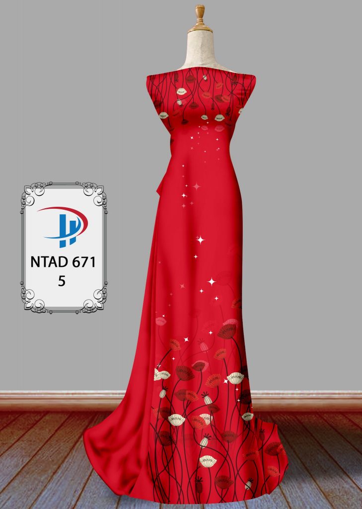 Vải áo dài Hoa Trên Hoa Dưới NTAD 671 1 vai-ao-dai-hoa-tren-hoa-duoi-ntad-671