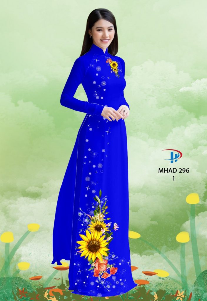 Vải áo dài Hoa Hướng Dương MHAD 296 2 vai-ao-dai-hoa-huong-duong-mhad-296