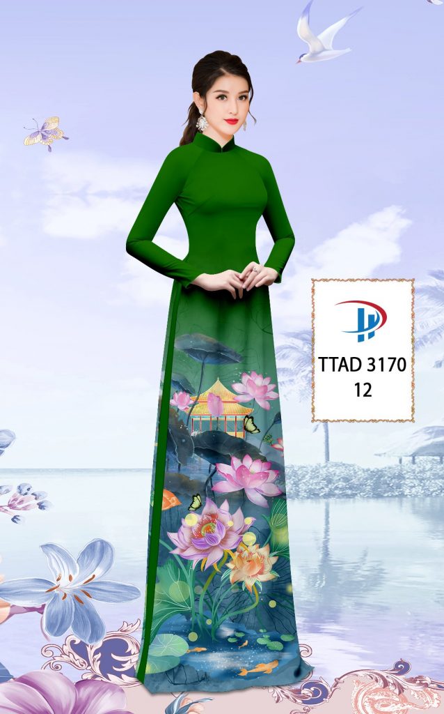 Vải áo dài Hoa Sen TTAD 3170 3 vai-ao-dai-hoa-sen-ttad-3170