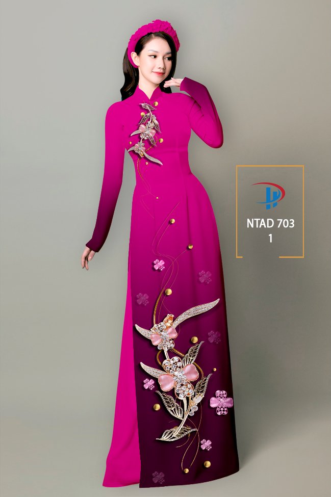 Vải áo dài Hoa Trên Hoa Dưới NTAD 703 1 vai-ao-dai-hoa-tren-hoa-duoi-ntad-703